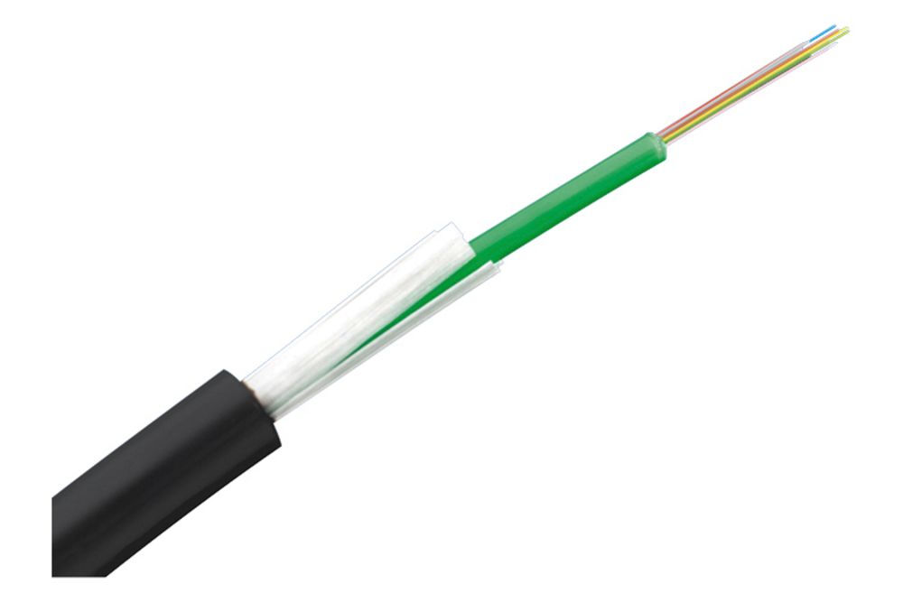 Central Loose Tube Cable A-DQ(ZN)B2Y, OM4, Eca, 12-fibers